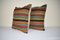 Turkish Striped Kilim Pillow Covers, Set of 2 2