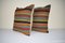 Turkish Striped Kilim Pillow Covers, Set of 2, Image 2