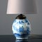 Antique Table Lamp from Royal Delft, 1890s 5