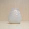 Vintage Pressed Opalescent Glass Vase, 1930s 1