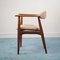 Chaise de Bureau Scandinave en Bois, 1960s 4