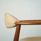 Vintage Scandinavian Wood Desk Chair, 1960s, Image 8