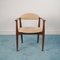 Vintage Scandinavian Wood Desk Chair, 1960s, Image 5