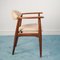 Vintage Scandinavian Wood Desk Chair, 1960s 2