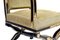 Antique Empire Style Black Lacquered Desk Chair, 1900s, Image 4