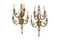 Antique Louis XVI Style Gilt Bronze Sconces, 1900s, Set of 2 1