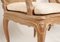 Louis XV Style Cream Lacquered Wood Armchairs, 1880s, Set of 2, Image 3
