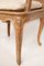 Butacas estilo Luis XV de madera lacada en crema, década de 1880. Juego de 2, Imagen 5