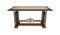 Wrought Iron & Mahogany Console Table, 1950s 1