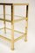 Gilt Bronze and Glass Side Table by Guy Lefevre, 1970s, Image 2