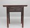 19th Century Chinese Elm Side Table 1