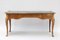 Large Louis XV Style Marquetry Tulip Wood Desk, 1800s, Image 5