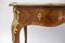 Large Louis XV Style Marquetry Tulip Wood Desk, 1800s, Image 7