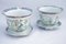 Chinese Porcelain Planters with Saucers, 1900s, Set of 2, Image 6
