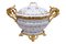 Sopera estilo Luis XV de porcelana francesa, década de 1900, Imagen 1