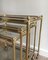Neoclassical French Brass Nesting Tables from Maison Baguès, 1940s, Set of 3, Image 6