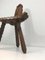 French Carved Wood Mountain Chair, 1950s 12