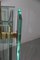 Lámpara colgante grande de vidrio, años 50, Imagen 2