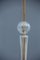 Lámpara de araña redonda de cristal de Murano y latón, años 40, Imagen 9