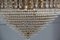 Crystal and Gold Metal-Plated Chandelier, 1970s, Set of 2, Image 9