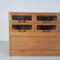 Vintage Oak Haberdashery Chest of Drawers, 1930s 6