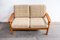 Mid-Century 2-Sitzer Sofa mit Wollbezug & Gestell aus Teak von Juul Kristensen, 1970er 2