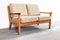 Mid-Century 2-Sitzer Sofa mit Wollbezug & Gestell aus Teak von Juul Kristensen, 1970er 15