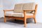 Mid-Century 2-Sitzer Sofa mit Wollbezug & Gestell aus Teak von Juul Kristensen, 1970er 5