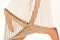 Silla suiza Harp de madera de fresno, años 70, Imagen 8