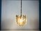 Vintage Ice Glass Chandelier by J.T. Kalmar for Kalmar, 1960s 4