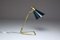 Lampe de Bureau Vintage en Laiton par Robert Mathieu, France, 1950s 7