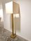 Brass Column Floor Lamp, 1970s 1