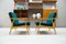 Mid-Century Teal Living Room Set, 1967 7