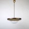 Functionalist Brass Chandelier from Napako, 1930s, Image 1