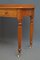 Victorian Satin Birch Writing Table 5