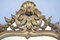 Espejo estilo Louis XV antiguo de madera dorada, Imagen 3