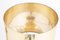 Golden and Silver Luster Glazed Ceramic Ball Table Lamps, 1960s, Set of 2, Image 2