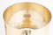 Lámparas de mesa esféricas de cerámica esmaltada en dorado y plateado, años 60. Juego de 2, Imagen 2