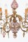 Antique Imari Porcelain and Gilt Bronze Chandelier, Image 7