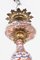 Antiker Imari Kronleuchter aus Porzellan & vergoldeter Bronze 8