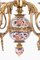 Antiker Imari Kronleuchter aus Porzellan & vergoldeter Bronze 3