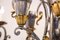 Art Deco Wrought Iron Chandelier, 1930s 6