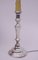 Versilberte Louis XVI Lampen aus Metall, 1950, 2er Set 2