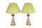 Vintage Canton Style Bayeux Porcelain Lamps, Set of 2 6