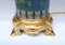 Cloisonné Tischlampen aus emaillierter & vergoldeter Bronze, 1900er, 2er Set 6