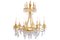 Directoire Style Chandelier with Crystal Pendants, 1970s 9