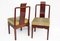 Antique Chinese Style Mahogany Chairs, Set of 2 3