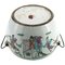 Antique Chinese Familie Verte Porcelain Bucket Vase 2