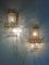 Vintage Cut Glass Wall Sconces, 1970s, Set of 2 11