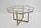 Mid-Century Brass and Chrome Dining Table, 1970s 2